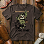 Low Social Battery - High Kicking Power - T-Shirt