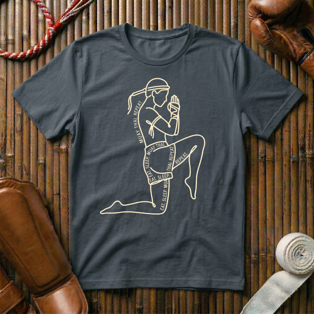 Muay Thai Repeat - T-Shirt