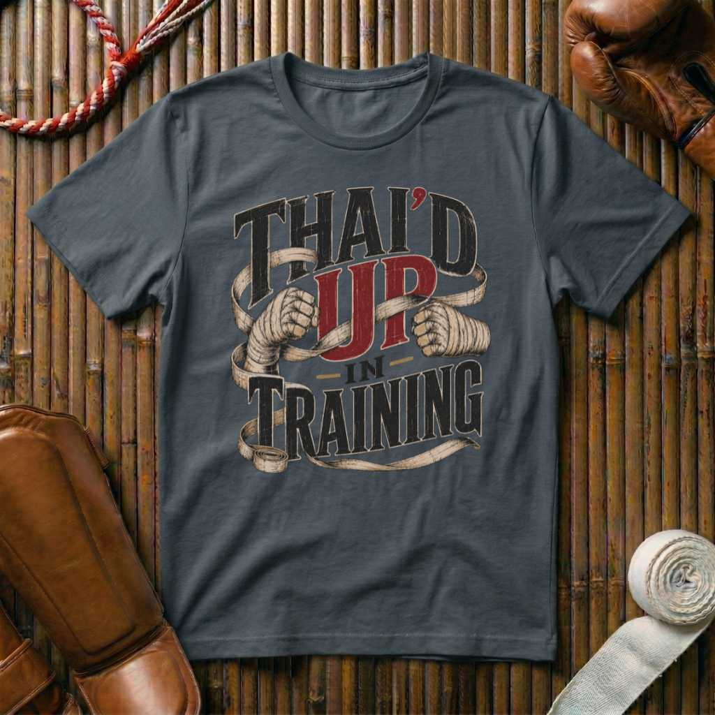 Thai`d Up In Training - T‑Shirt