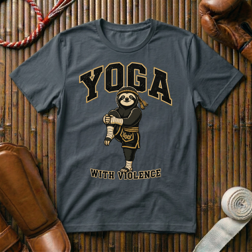 Yoga With Violence - T-Shirt