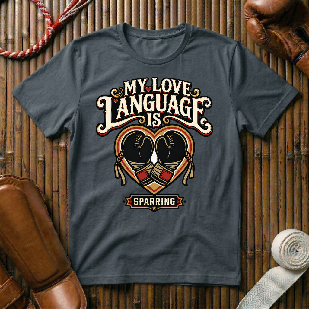 My Love Language Is Sparring - T‑Shirt