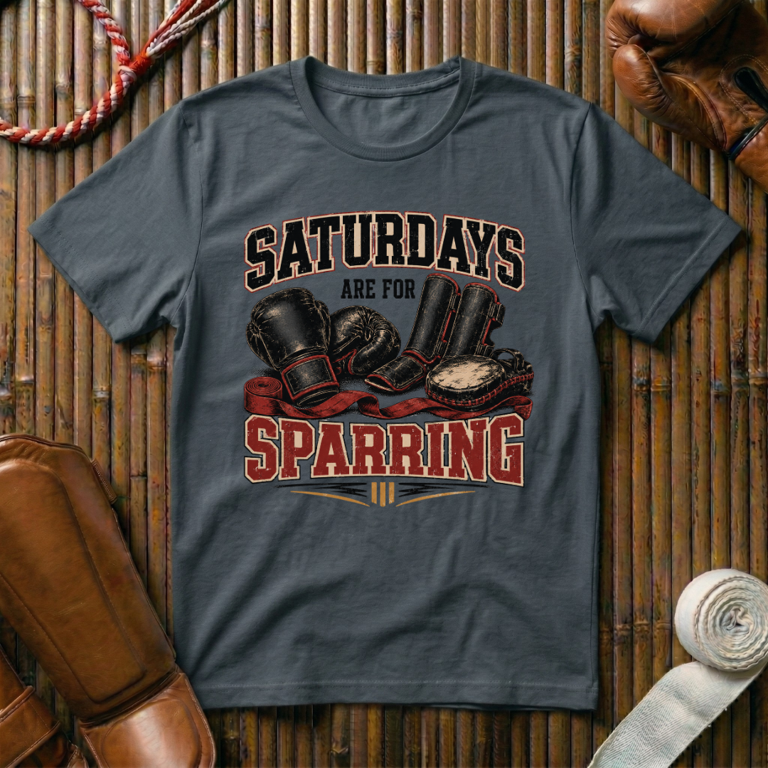 Saturdays Sparring - T‑Shirt
