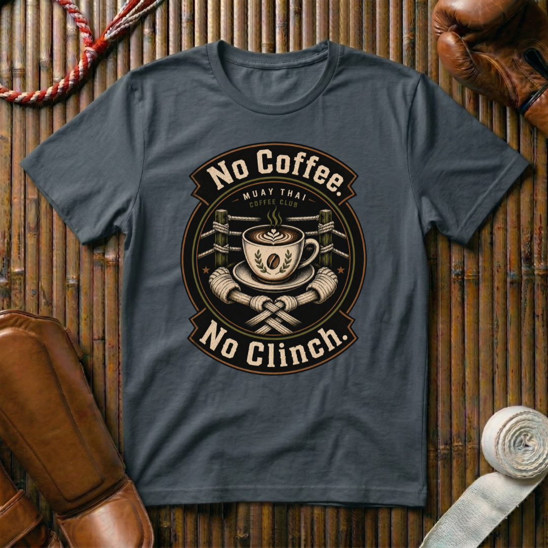 No Coffee No Clinch - T‑Shirt