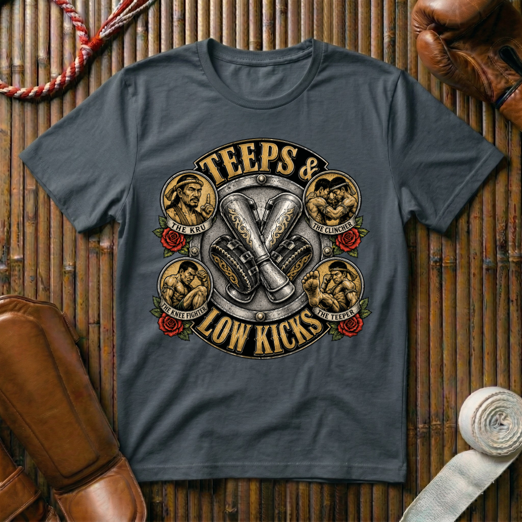 Teeps & Low Kicks - T‑Shirt