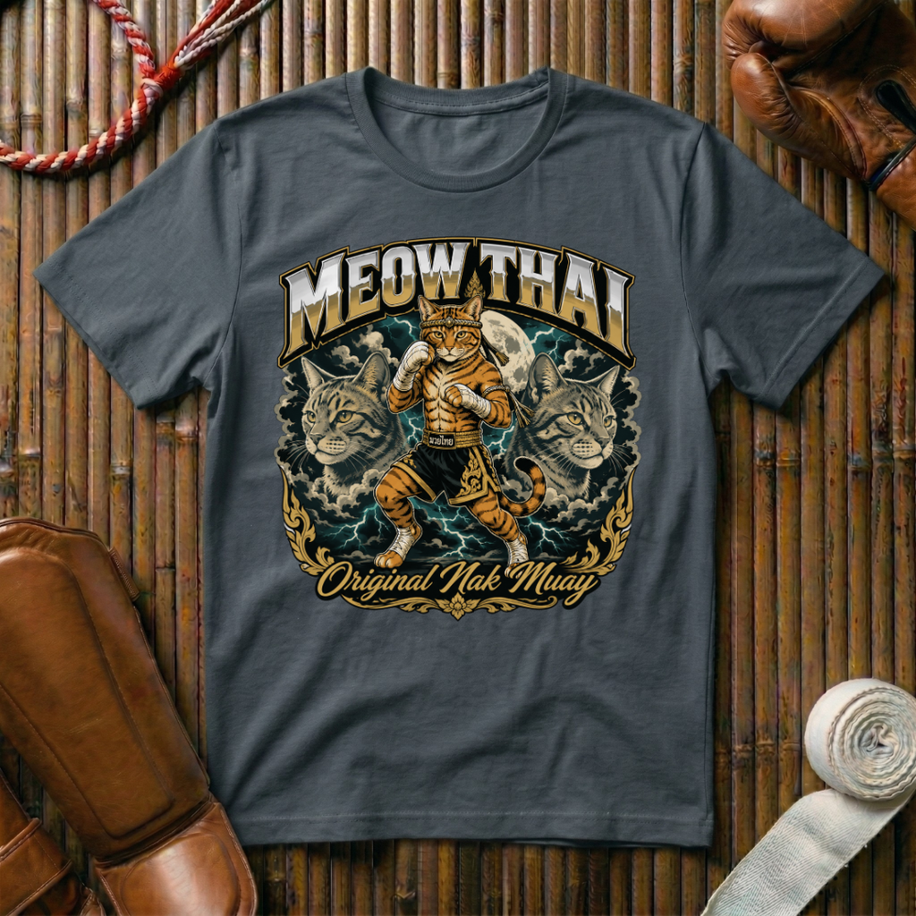 Meow Thai - T‑Shirt