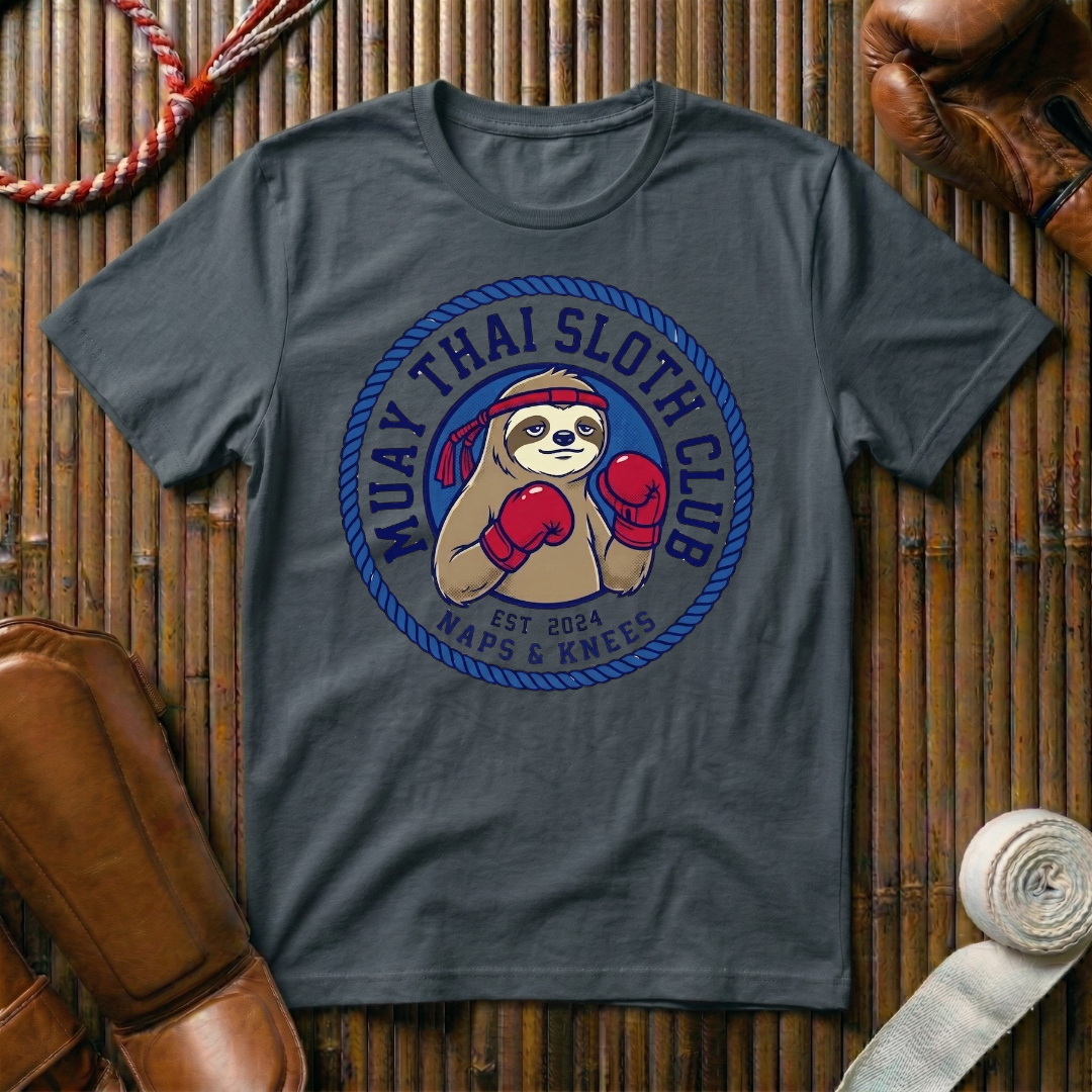 Muay Thai Sloth Club - T-Shirt