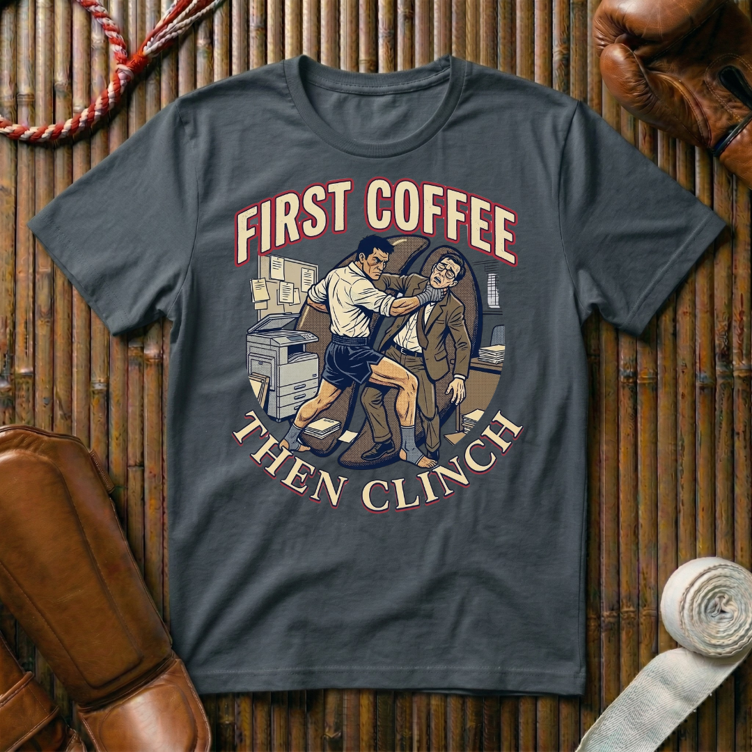 First Coffee Then Clinch Time - T-Shirt