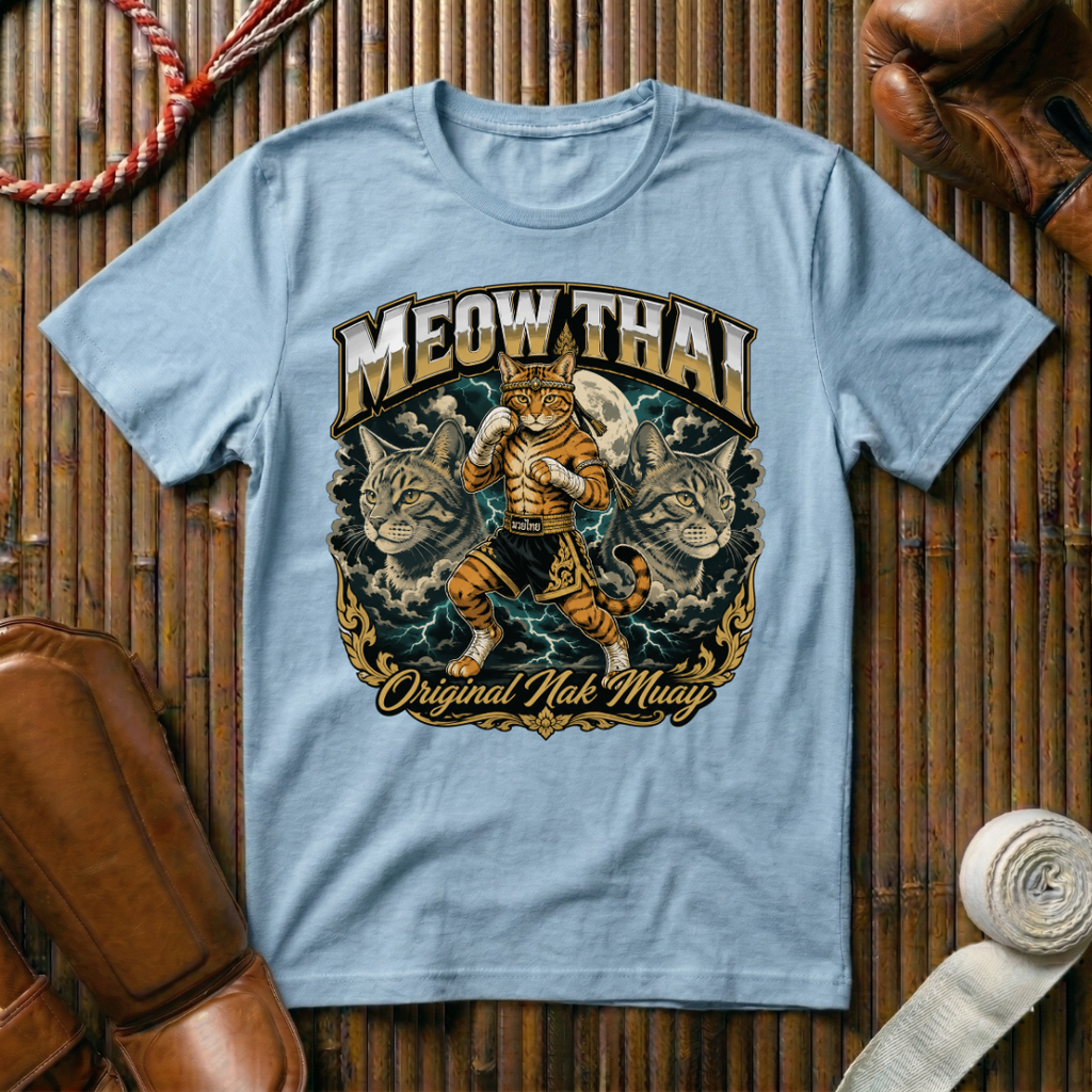 Meow Thai - T‑Shirt