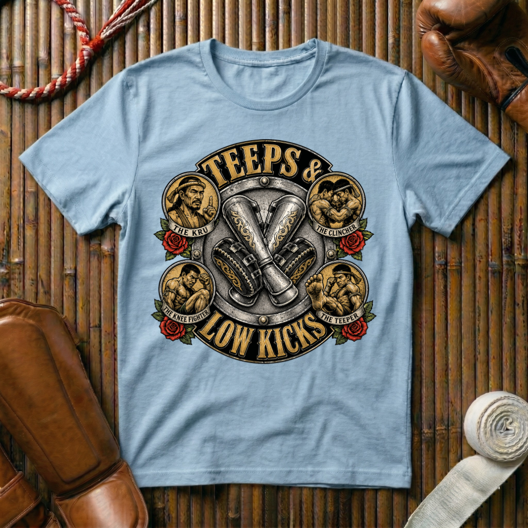 Teeps & Low Kicks - T‑Shirt