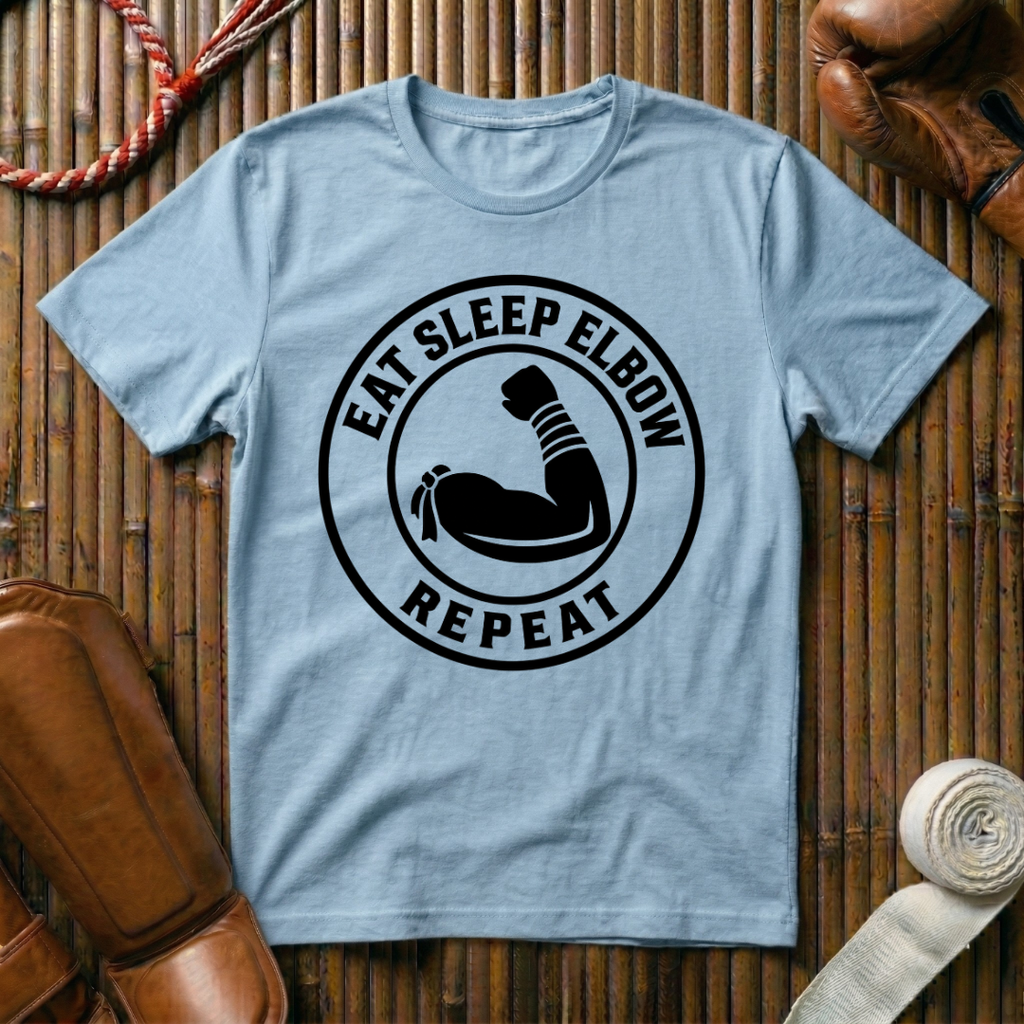 Eat Sleep Elbow - T‑Shirt