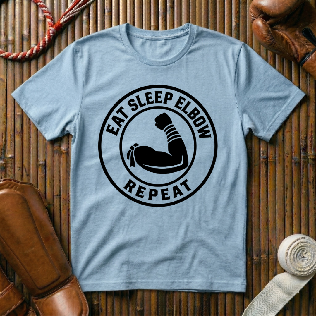 Eat Sleep Elbow - T‑Shirt