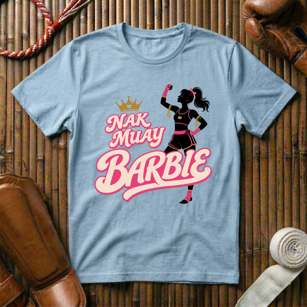 Nak Muay Barbie - T‑Shirt