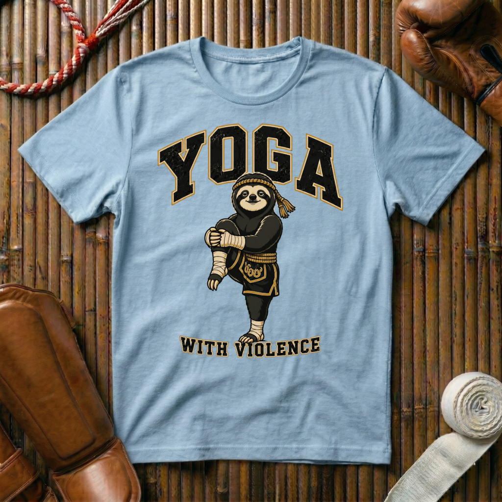 Yoga With Violence - T-Shirt