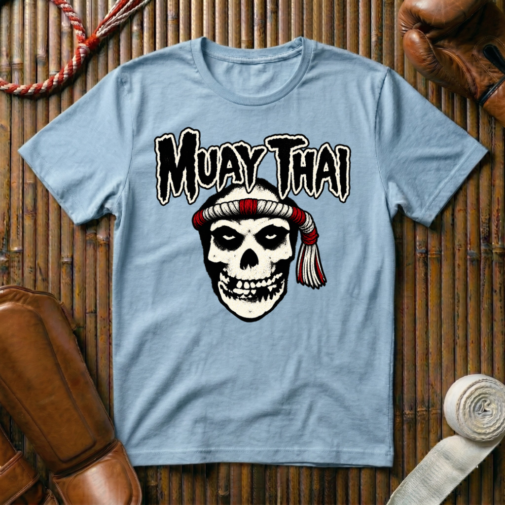 Muay Thai Skull - T‑Shirt