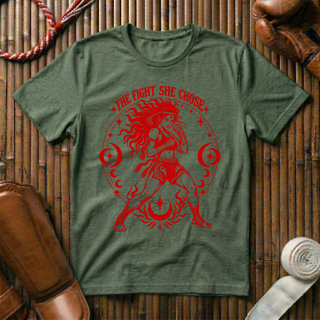 The Fight She Chose - T‑Shirt