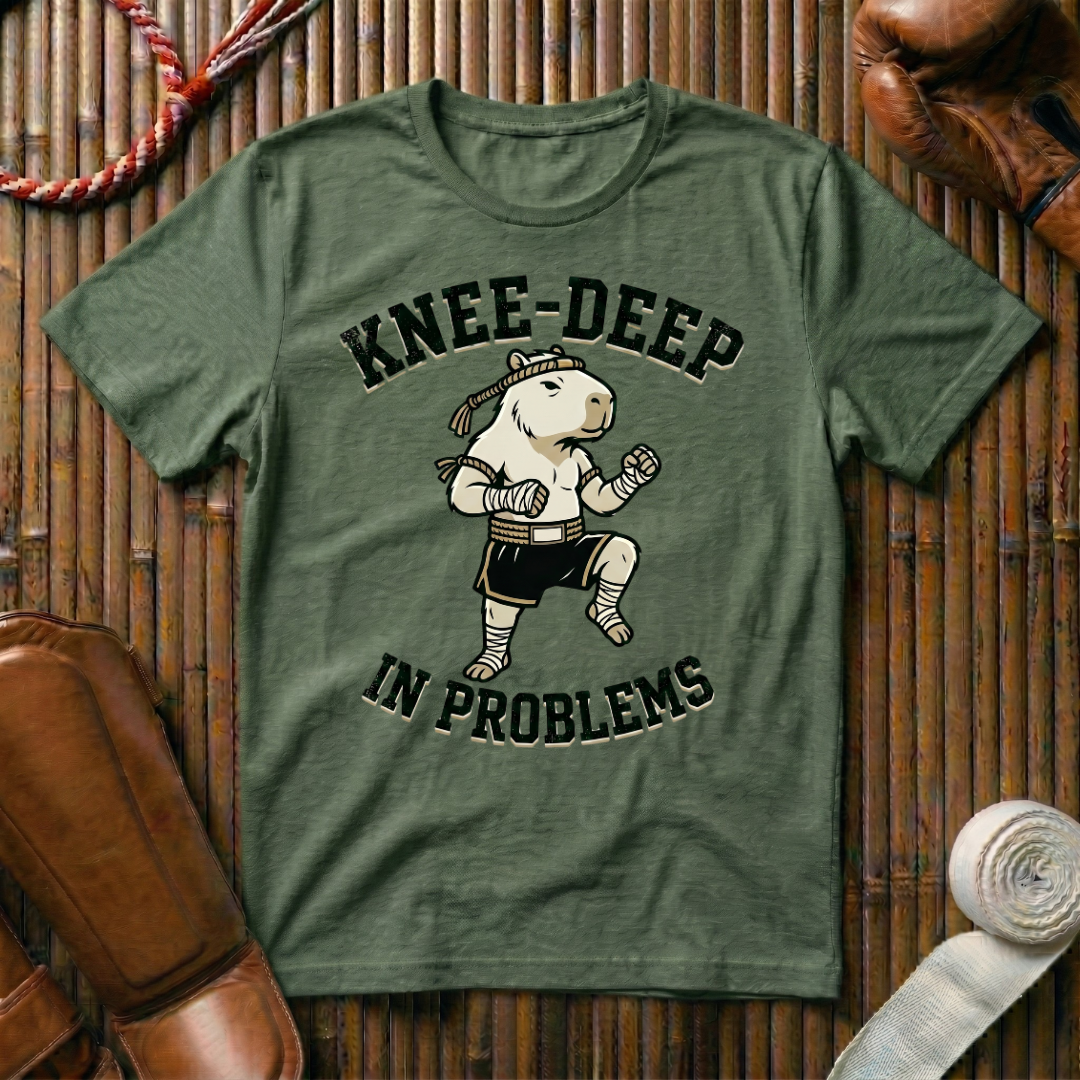 Knee Deep In Problems - T-Shirt