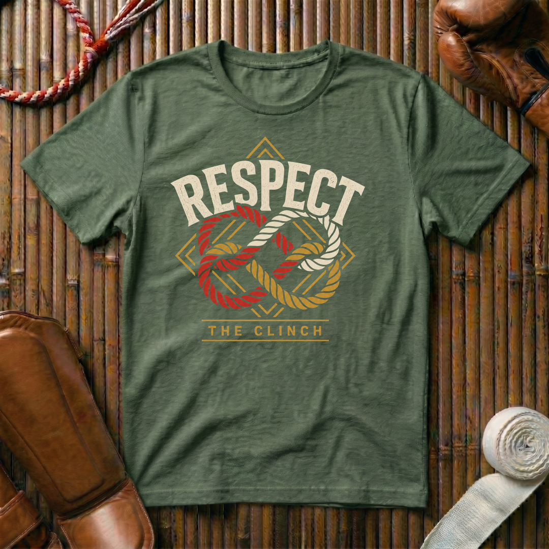 Respect The Clinch - T‑Shirt