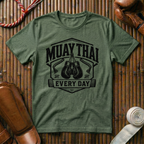 Muay Thai Every Day - T‑Shirt