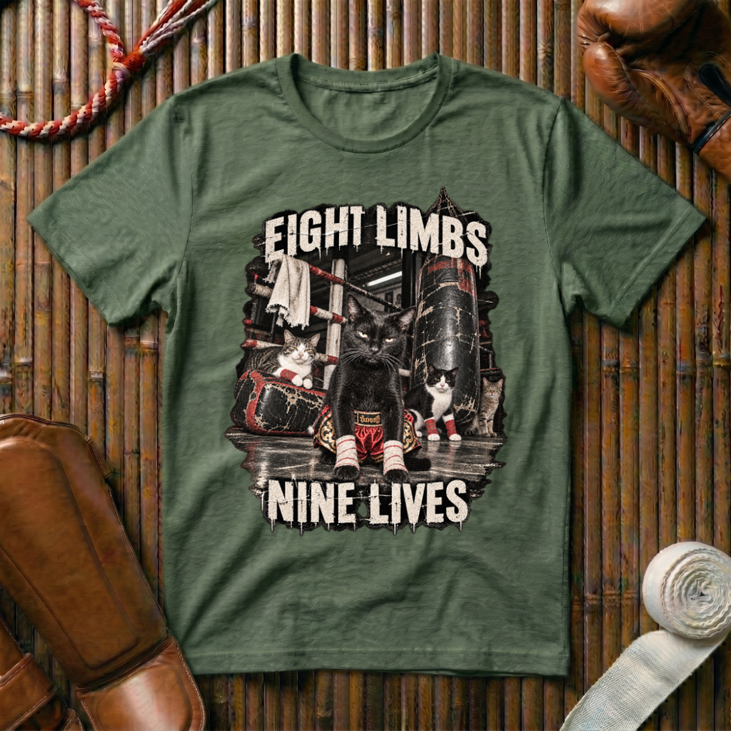 Eight Limbs Nine Lives - T‑Shirt