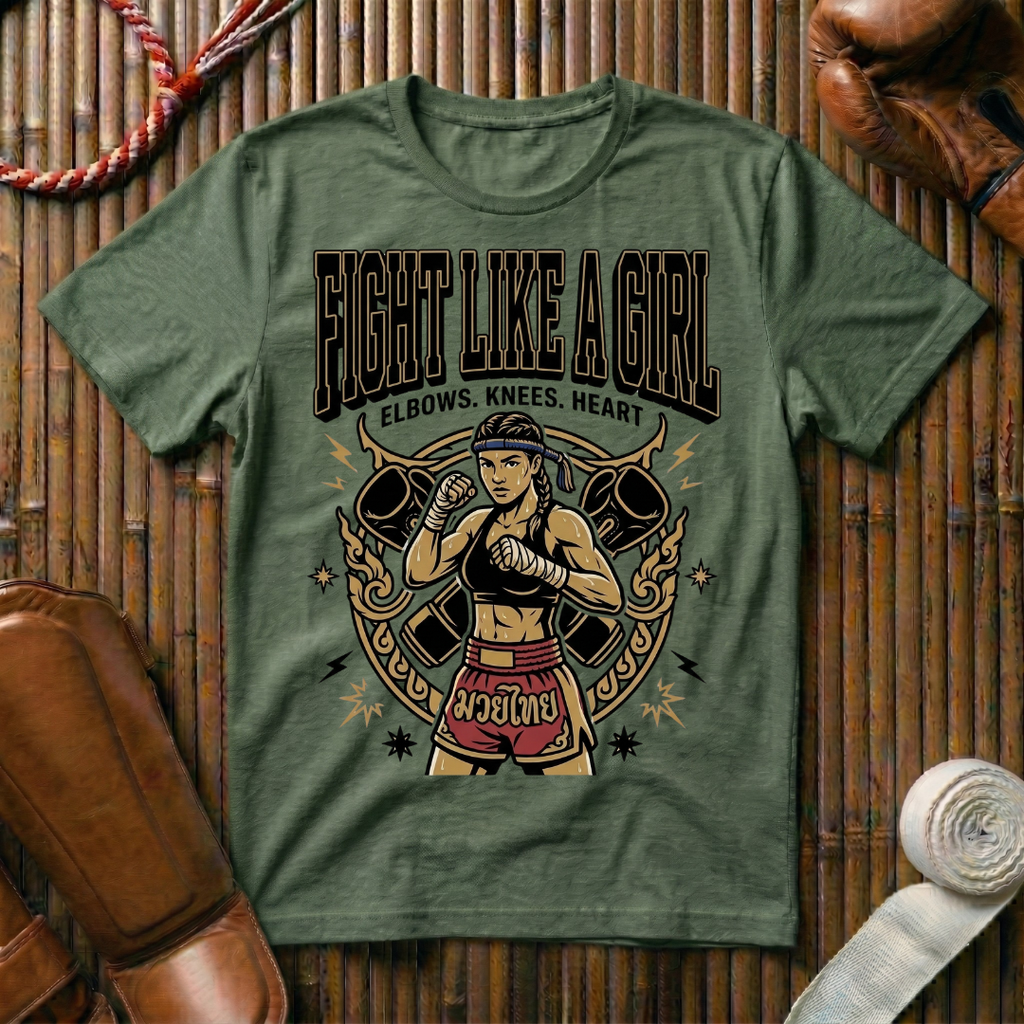 Fight Like A Girl - T-Shirt