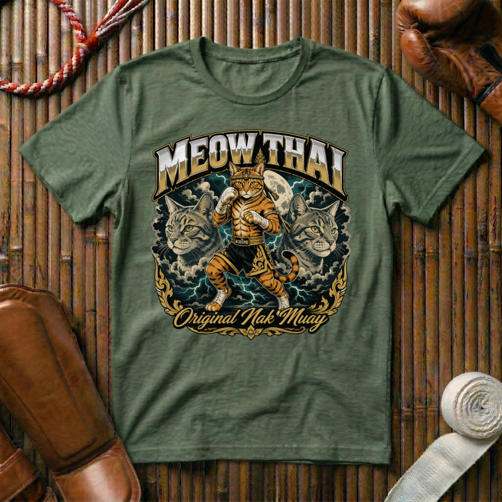 Meow Thai - T‑Shirt