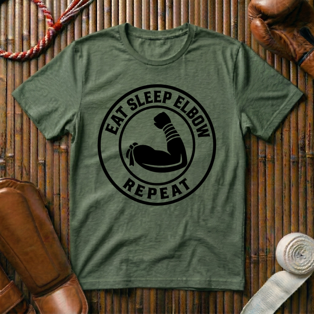 Eat Sleep Elbow - T‑Shirt