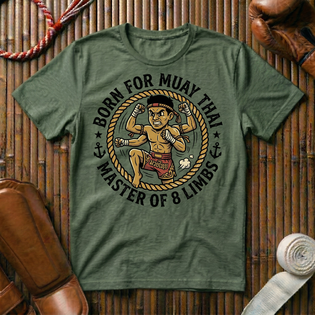 Born For Muay Thai -  T-Shirt