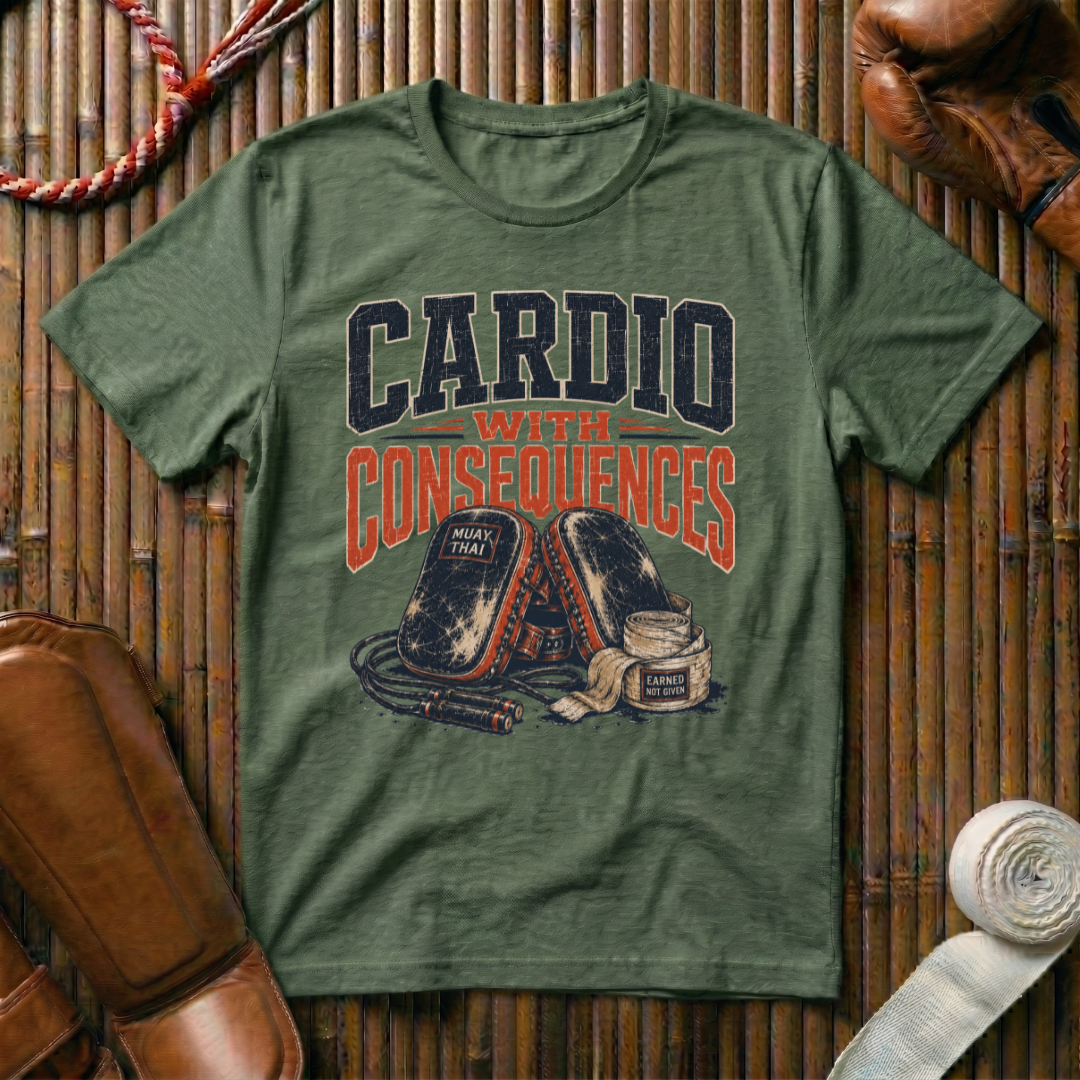 Cardio With Consequences - T-Shirt