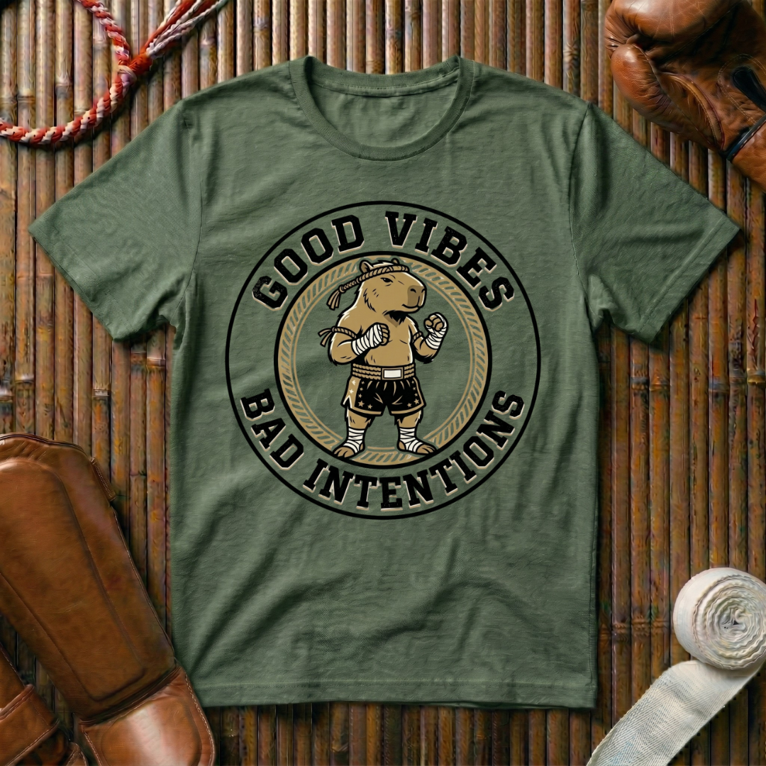Good Vibes, Bad Intentions - T-Shirt
