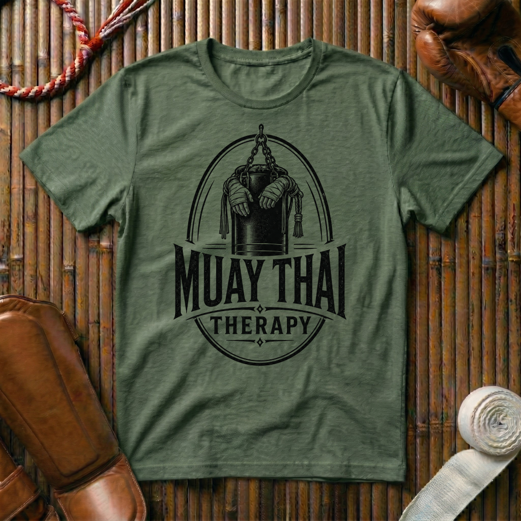 Muay Thai Therapy - T‑Shirt