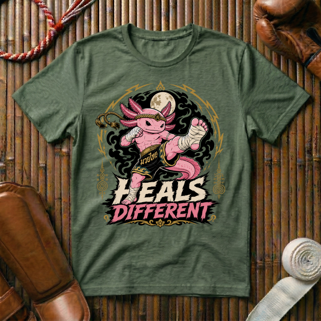 Heals Different - T‑Shirt