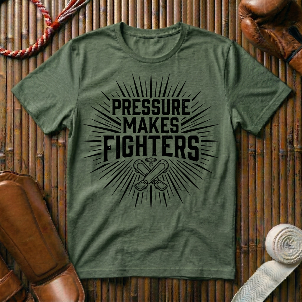 Pressure Makes Fighters - T-Shirt
