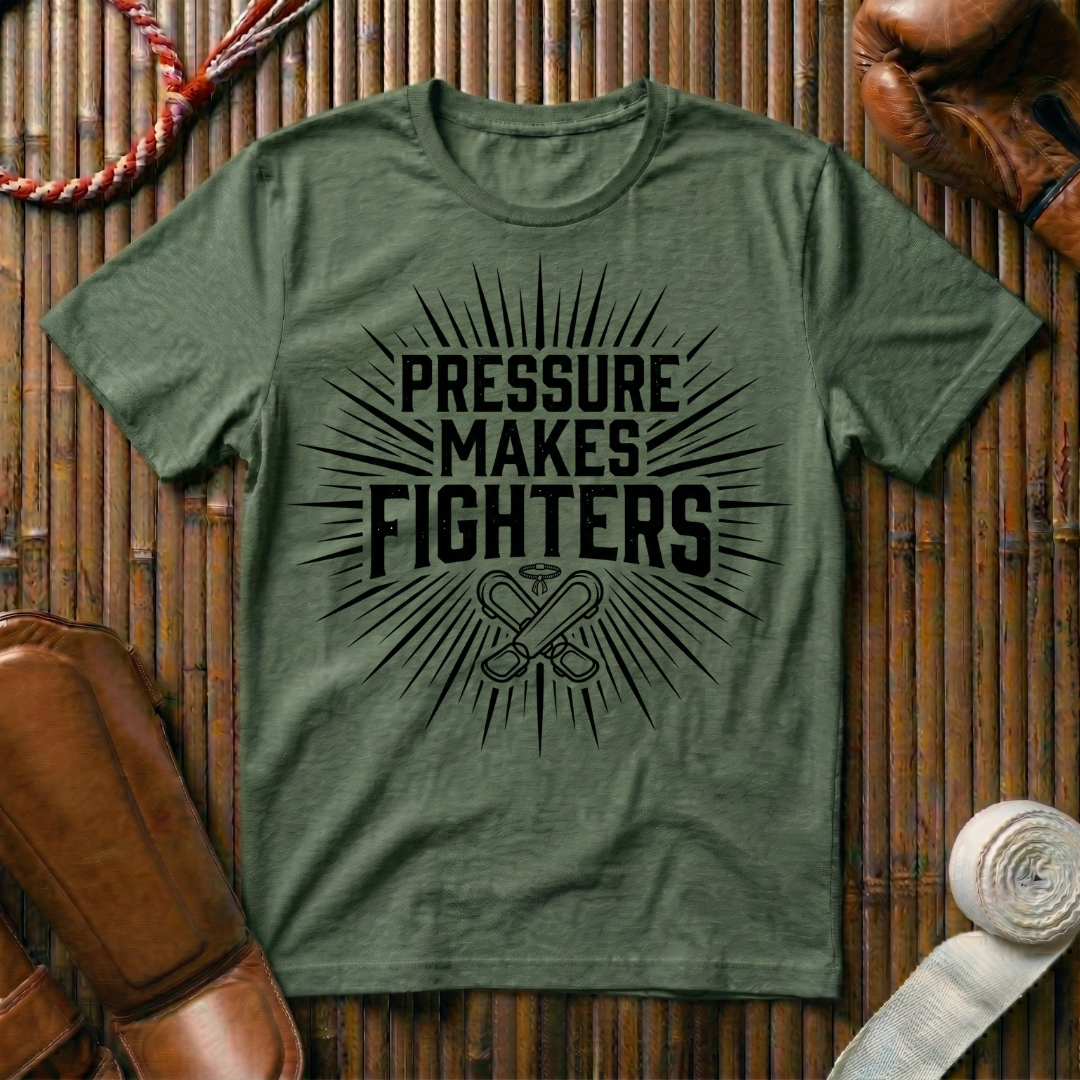 Pressure Makes Fighters - T-Shirt
