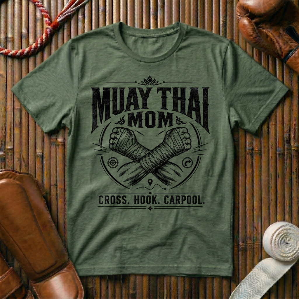 Muay Thai Mom - T‑Shirt