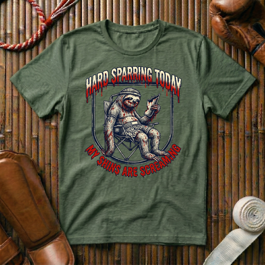 Hard Sparring Today -  T-Shirt