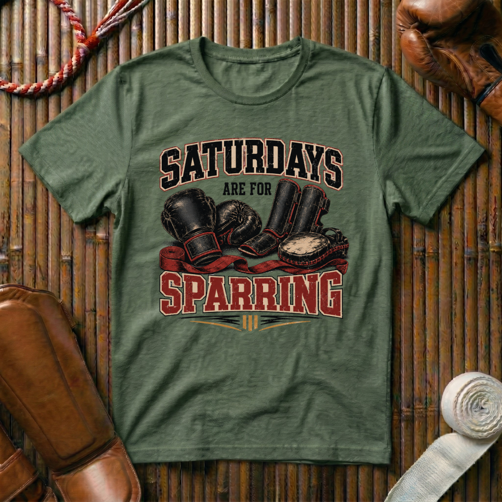 Saturdays Sparring - T‑Shirt