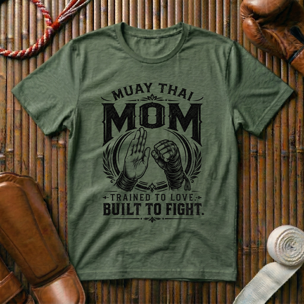 Muay Thai Mom - T‑Shirt