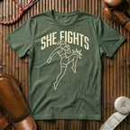 She Fights - T-Shirt