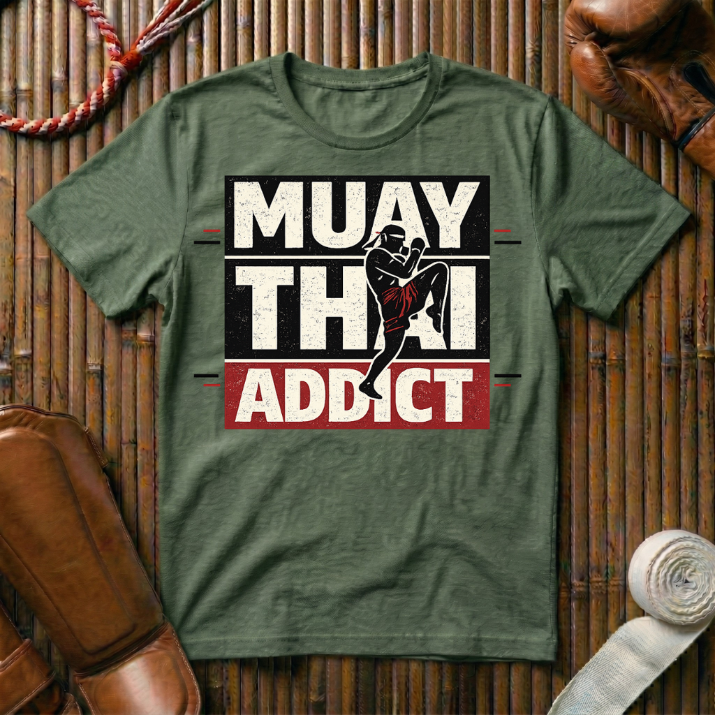 Muay Thai Addict - T-Shirt