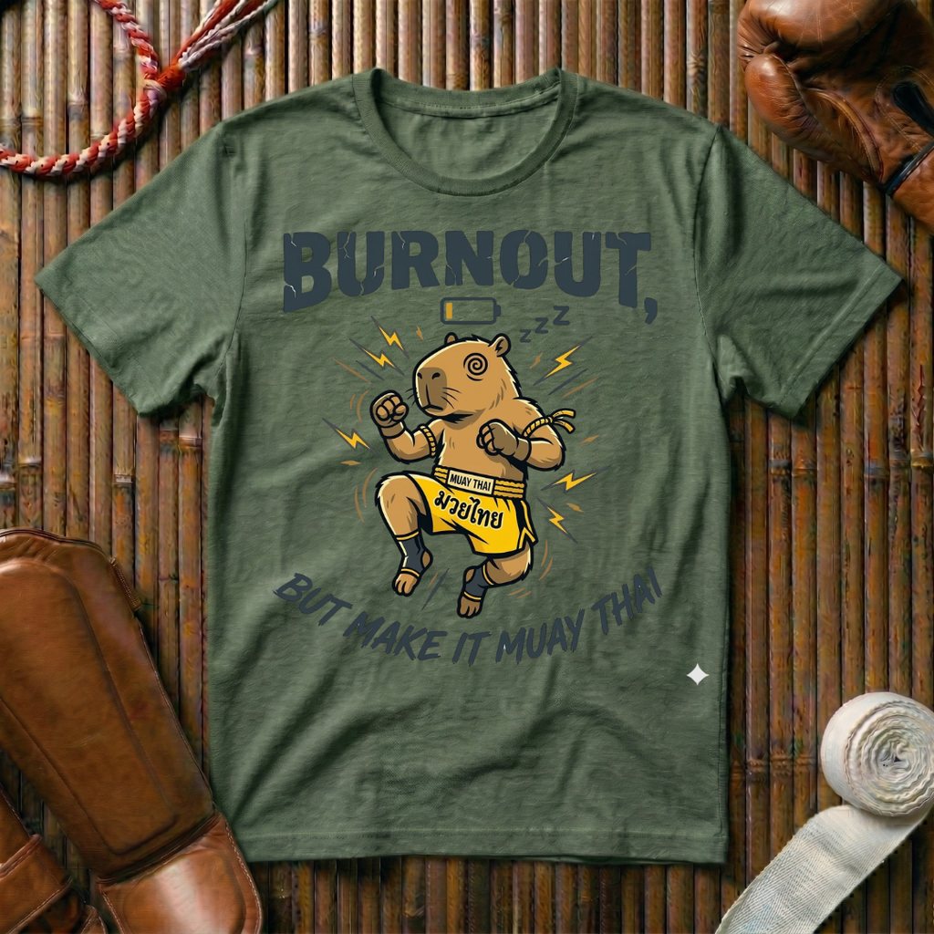 Burnout - But Make It Muay Thai - T-Shirt