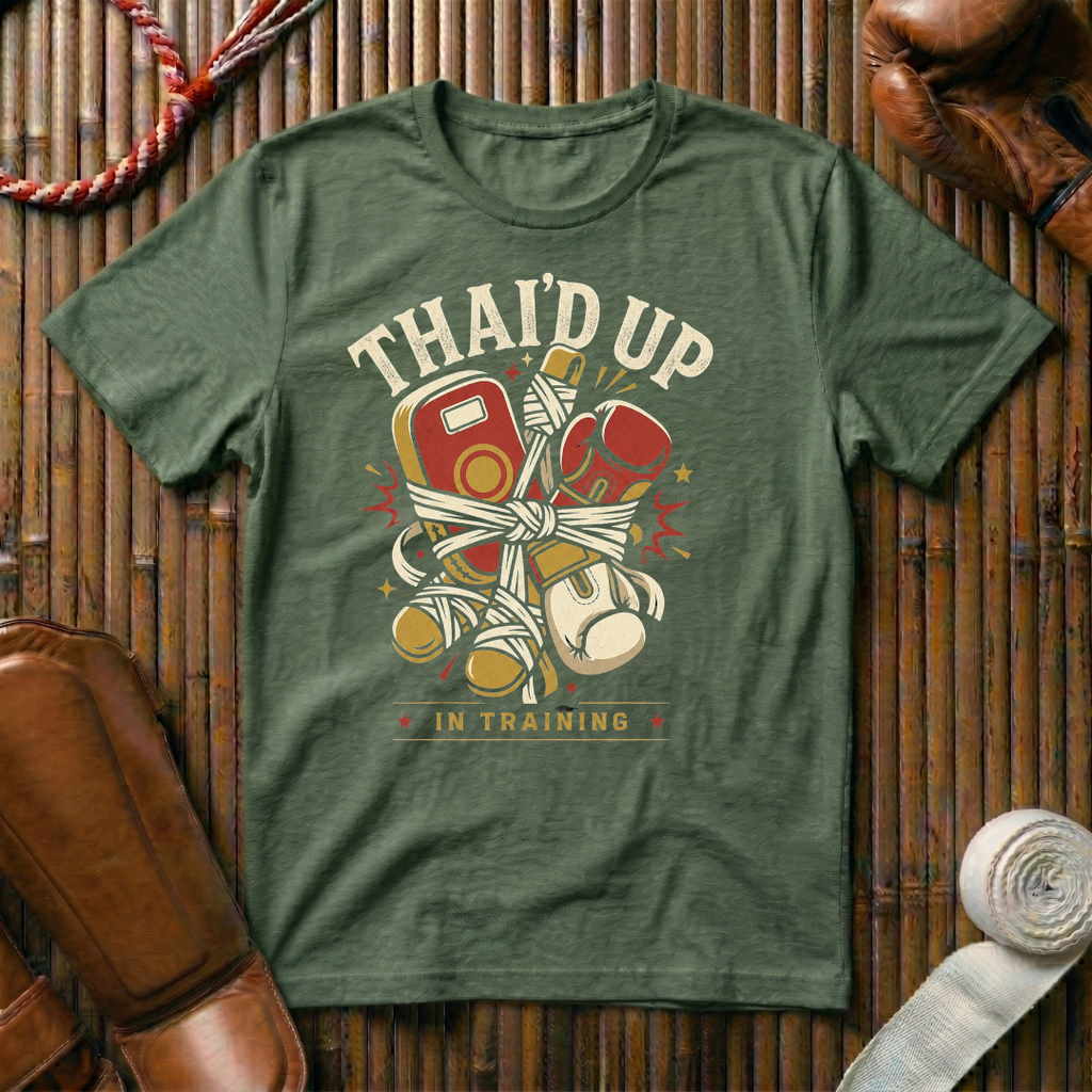 Thai`d Up In Training - T‑Shirt