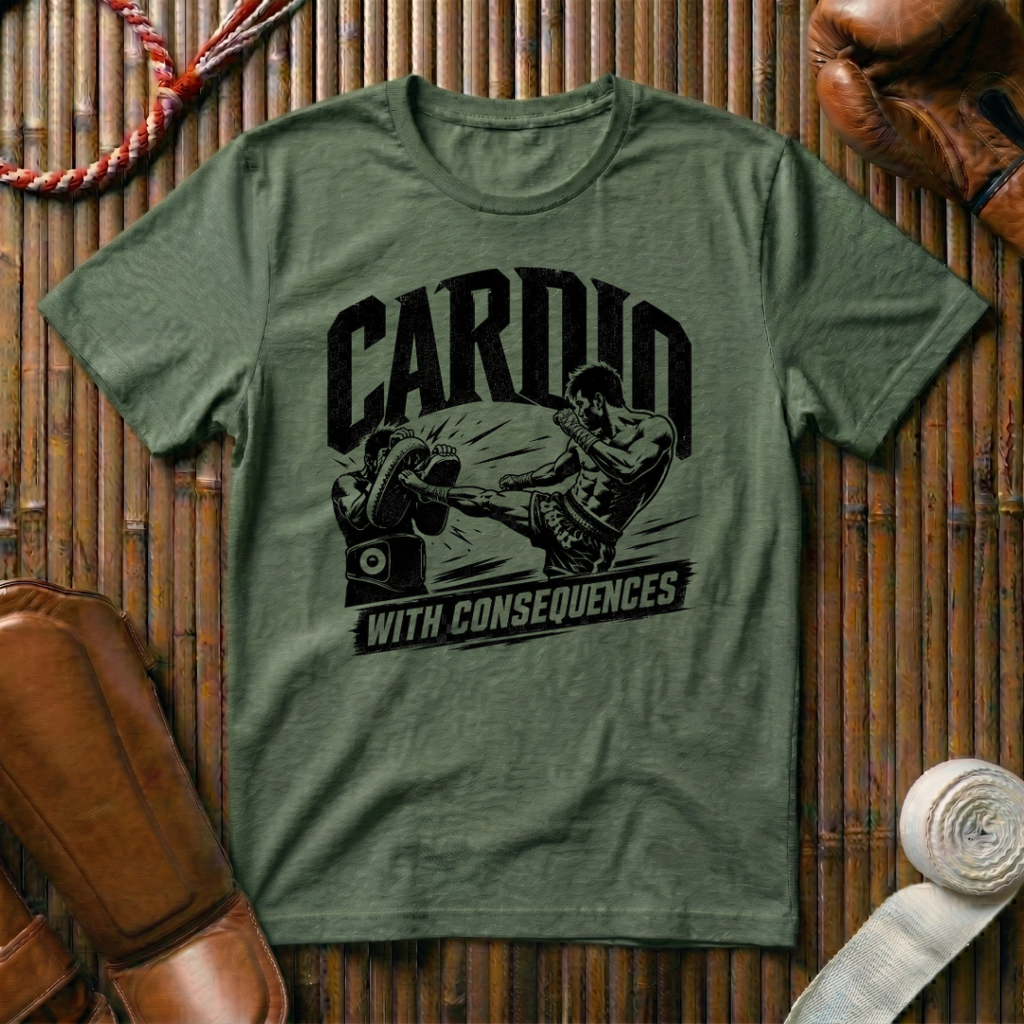 Cardio With Consequences - T‑Shirt