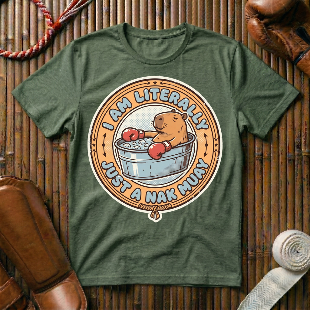 I Am Literally Just A Nak Muay - T-Shirt