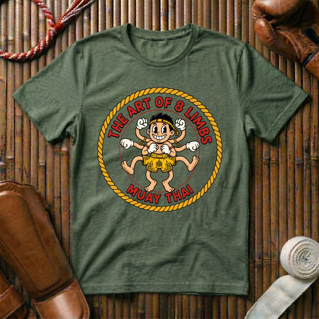 The Art Of 8 Limbs - T‑Shirt
