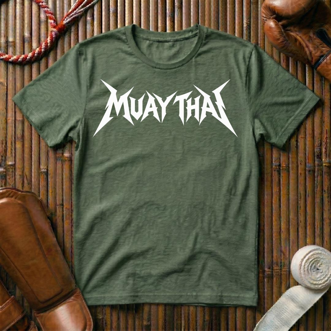 Muay Thai Metal - T‑Shirt