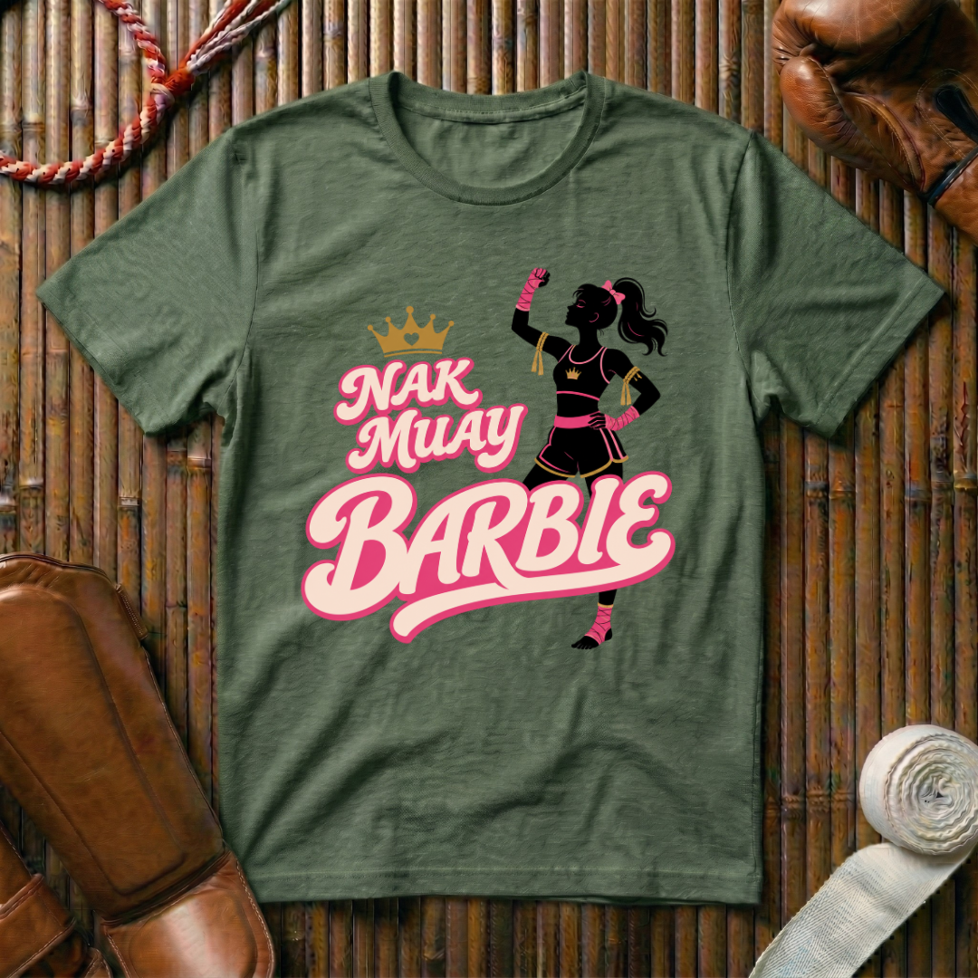 Nak Muay Barbie - T‑Shirt