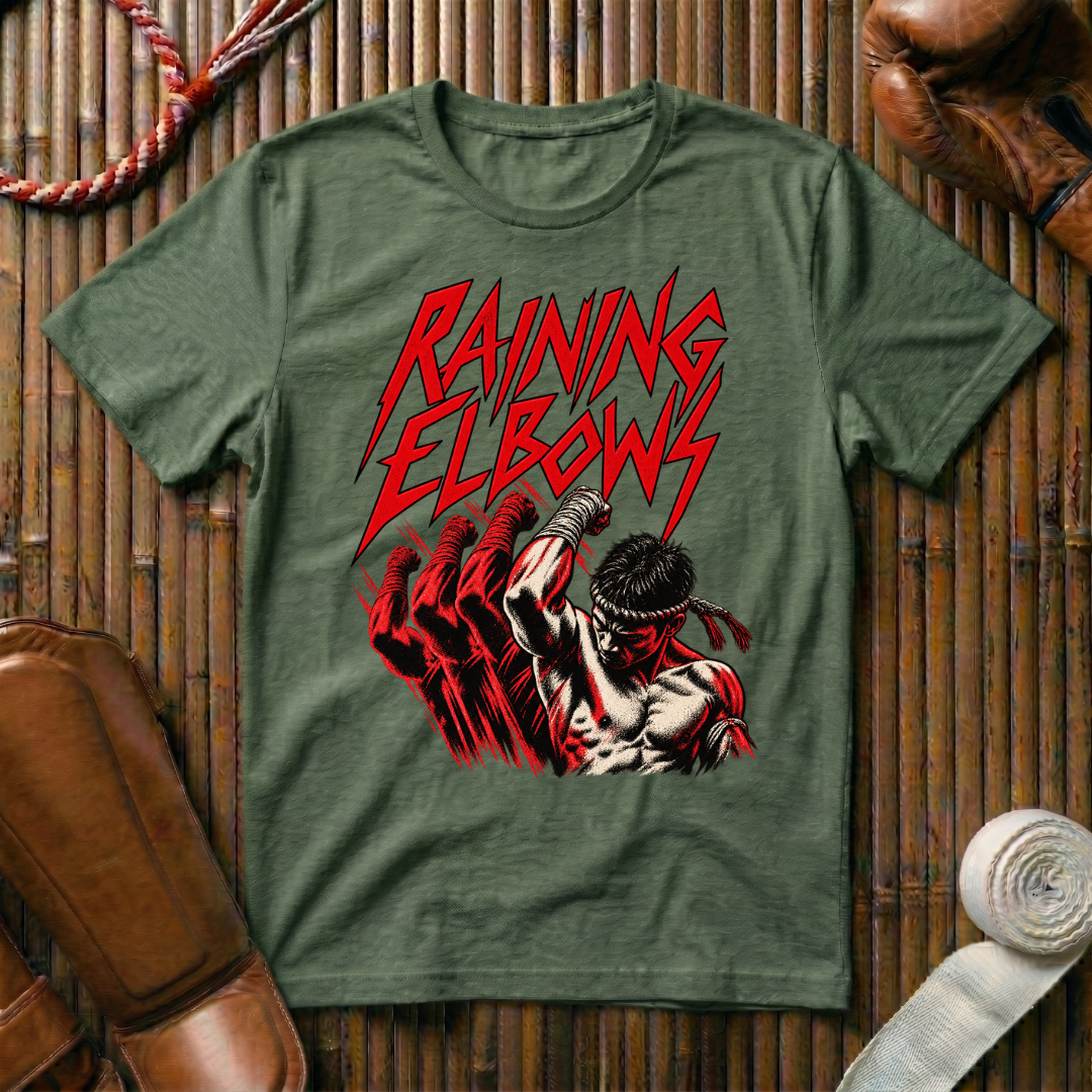 Raining Elbows - T‑Shirt
