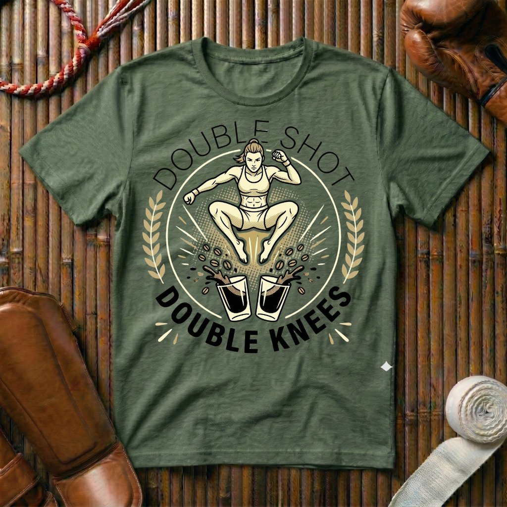 Double Shot Double Knees - T-Shirt