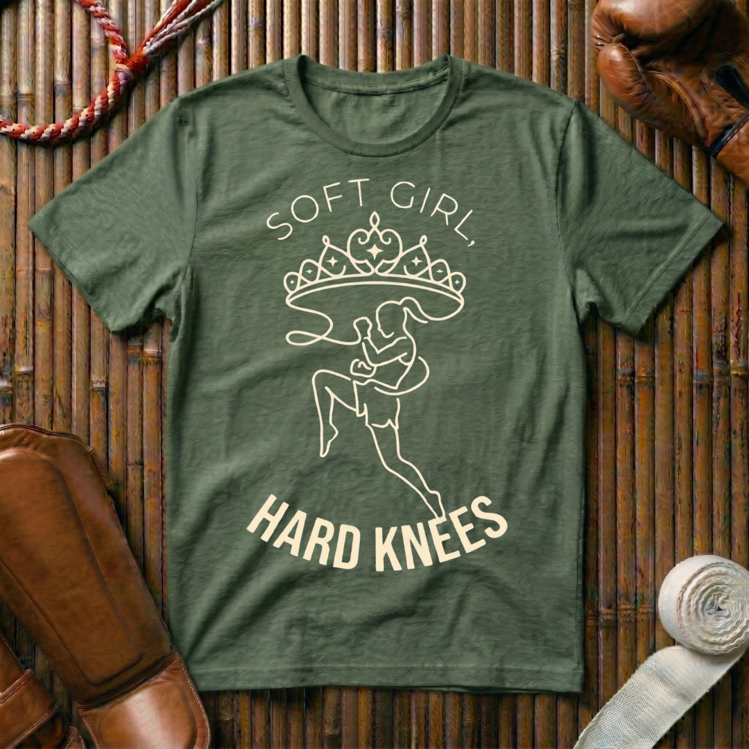 Soft Girl Hard Knees - T-Shirt