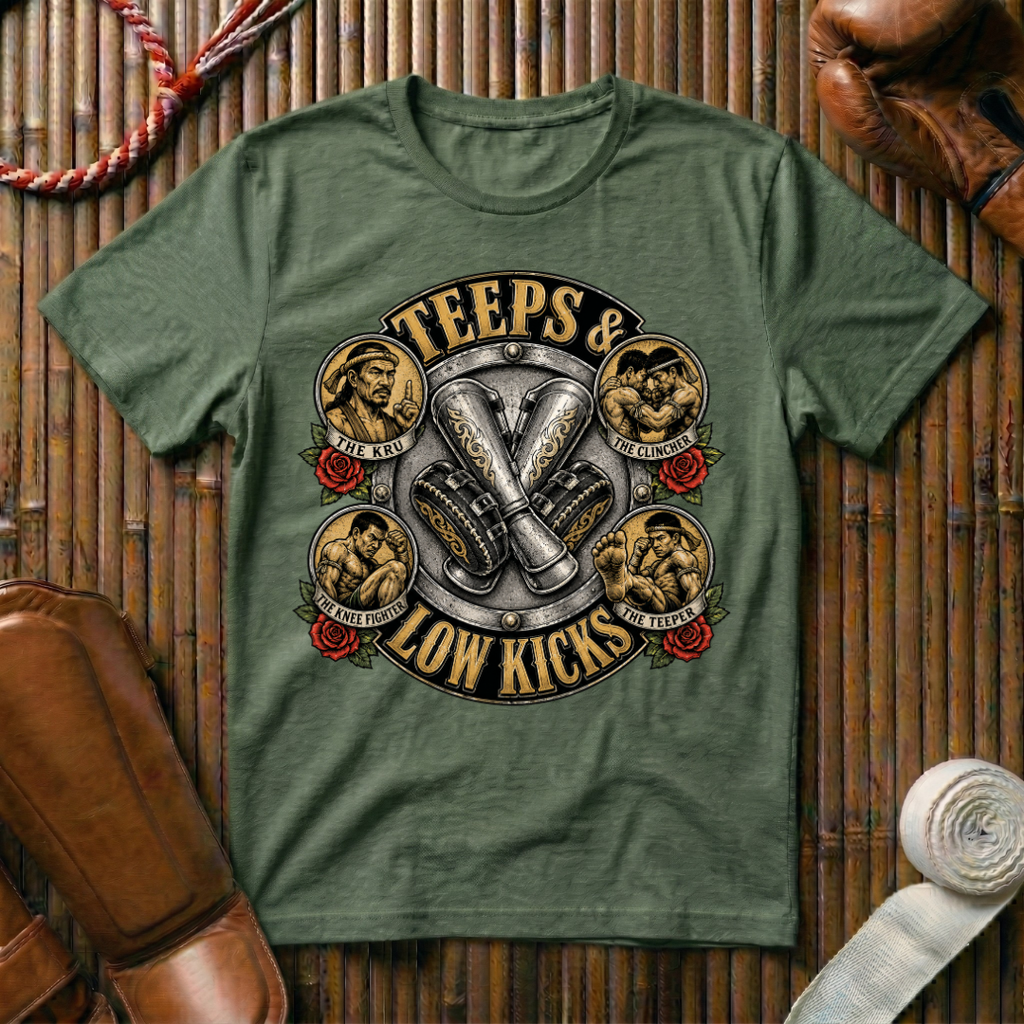 Teeps & Low Kicks - T‑Shirt